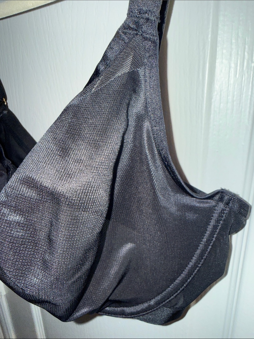 Soma Black Unlined Mesh Underwire Bra - Picture 2 of 6